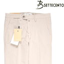 B Settecento ビーセッテチェント パンツ MH700-5016 メンズ 春夏 ベージュ チェック コットン ズボン 並行輸入品 ラッピング無料 送料無料 19740