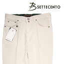 B SETTECENTO ビーセッテチェント ジーンズ 6032 メンズ ホワイト 白 コットン デニム イタリア製 並行輸入品 ラッピング無料 送料無料 21411 uts2420