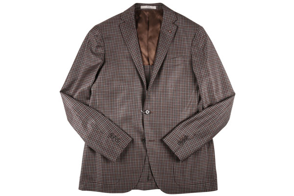 【お買い物マラソン】 CC COLLECTION シーシーコレクション ジャケット 8986268-031 メンズ 春夏 ブラウン 茶 チェック ウール ヴァージンウール100％ アウター トップス イタリア製 並行輸入品 ラッピング無料 送料無料 21699