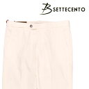 B SETTECENTO ビーセッテチェント パンツ MH700-7032 メンズ 春夏 ホワイト 白 コットン ズボン イタリア製 並行輸入品 ラッピング無料 送料無料 22923wh