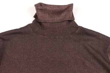 ZANIERI ザニエリ タートルネックセーター DVU-2001-FV メンズ 秋冬 ブラウン 茶 ウール ニット イタリア製 並行輸入品 ラッピング無料 送料無料 23253br