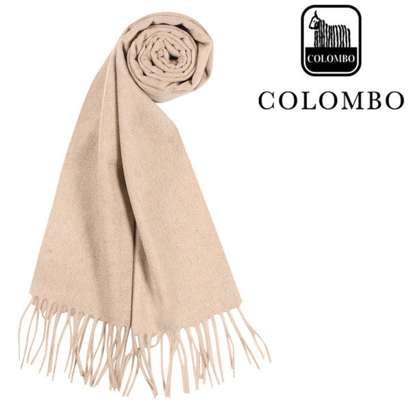楽天 Colombo コロンボ マフラー メンズ 秋冬 カシミヤ100 ベージュ 並行輸入品 メンズファッション 男性用 ビジネス 日本未入荷 ラッピング無料 Olegbezuglov Com