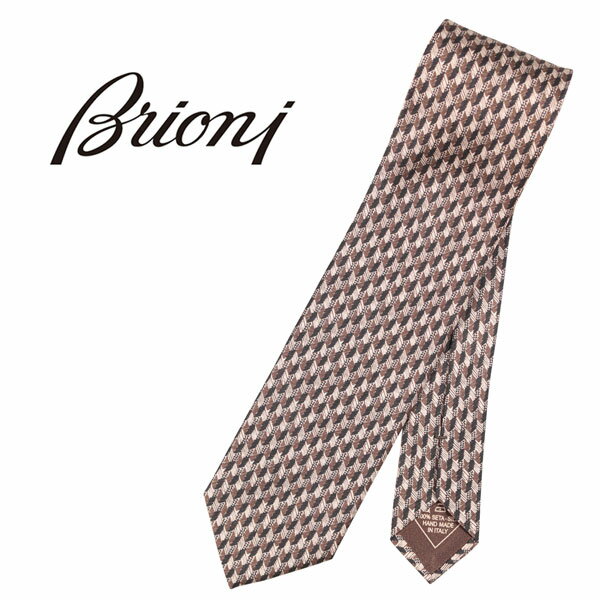 ブリオーニ brioni ブリオーニ ネクタイ STANDARD TIE 8X 150 メンズ ブラウン 茶 シルク シルク100% イタリア製 並行輸入品 ラッピング無料 送料無料 A25726 uts2410