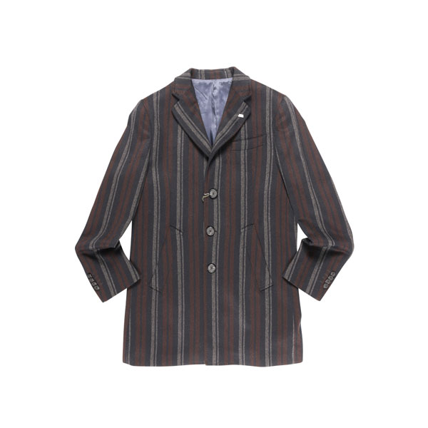 Rakuten - 【48】 Barbati バルバティ チェスターコート 217662 ネイビー 紺 ポリエステル 並行輸入品 ラッピング無料 送料無料 24717-48