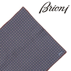 Brioni ブリオーニ ポケットチーフ HAND POLLED HANDKERIC メンズ ネイビー 紺 シルク シルク100% イタリア製 並行輸入品 ラッピング無料 送料無料 A25716 uts2410