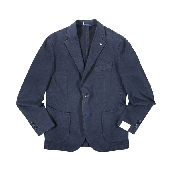 【52】 L.B.M.1911 エルビーエム ジャケット 95113/5 ネイビー 紺 コットン 並行輸入品 ラッピング無料 送料無料 26250-52