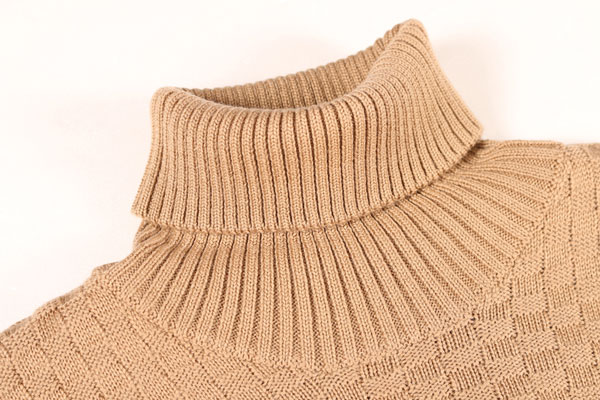 altea アルテア タートルネックセーター 2061122 メンズ 秋冬 ブラウン 茶 チェック ヴァージンウール ニット イタリア製 並行輸入品 ラッピング無料 送料無料 26388