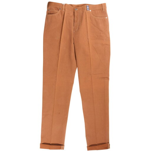 【楽天スーパーSALE 20%OFF】 【56】 BRUNELLO CUCINELLI ブルネロクチネリ パンツ 09S2524 4XLサイズ相当 メンズ ブラウン 茶 コットン ズボン 大きいサイズ イタリア製 並行輸入品 ラッピング無料 送料無料 A27361