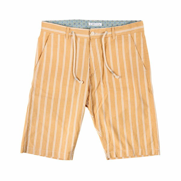 【楽天スーパーSALE 30%OFF】 【46】 ALTATENSIONE アルタテンシオン ハーフパンツ 2506sc219 イエロー 黄 ストライプ コットン 並行輸入品 ラッピング無料 送料無料 27501-46