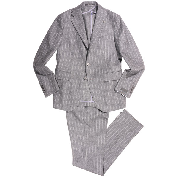 Tagliatore タリアトーレ スーツ 2SMC23B01AI ストライプ ヴァージンウール ヴァージンウール100％ 並行輸入品 ラッピング無料 送料無料 28324