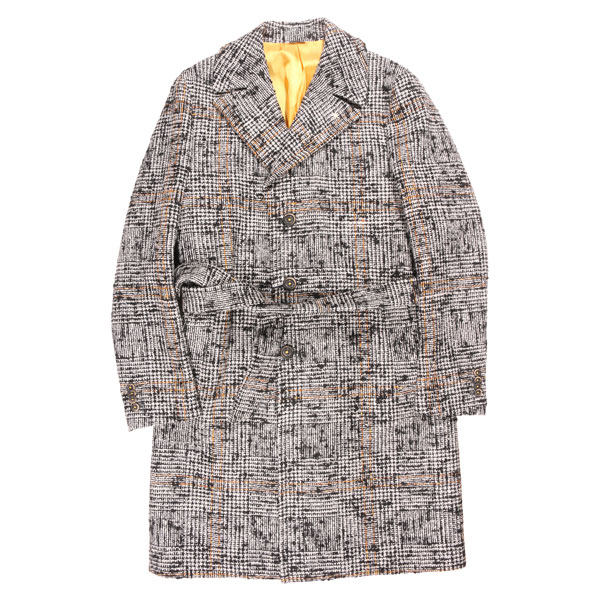 Rakuten - 【50】 MANUEL RITZ マニュエル　リッツ コート 2932C4428 ブラック 黒 チェック ウール 並行輸入品 ラッピング無料 送料無料 29911-50