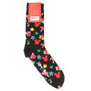 Happy Socks ハッピーソックス ソックス ブラック 黒 コットン 並行輸入品 ラッピング無料 送料無料 A30700 uts2410(4)