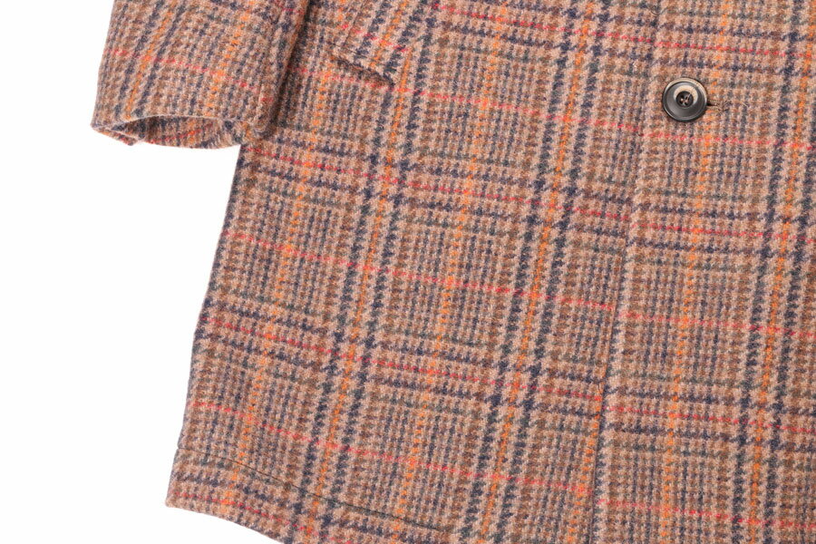 【46】 BOB ボブ コート DOCK Mサイズ相当 秋冬 ブラウン 茶 ウール アウター トップス イタリア製 並行輸入品 ラッピング無料 送料無料 W31109