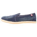 【SUMMER SALE 〜7/20】 【7.5】 Saint Barth セントバース スリッポン CRUISE N 春夏 ネイビー 紺 コットン 並行輸入品...
