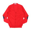 【M】 MQJ エムキュージェイ カーディガン MQJ2012-12-02 レッド 赤 コットン ニット イタリア製 並行輸入品 ラッピング無料 送料無料 A31535 uts2410
