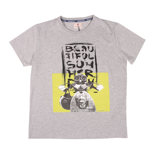 Rakuten - BAGUTTA バグッタ Uネック半袖Tシャツ TC6_S8 コットン 並行輸入品 ラッピング無料 送料無料 31896