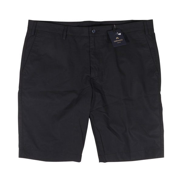 【楽天スーパーSALE 20%OFF】 【54】 GERMANO ゲルマーノ ハーフパンツ 7923 ブラック 黒 コットン 並行輸入品 ラッピング無料 送料無料 32128-54