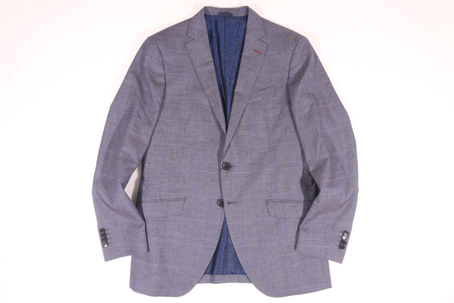 【48】 ETRO エトロ スーツ 1A907/1111 ネイビー 紺 チェック ウール イタリア製 並行輸入品 ラッピング無料 送料無料 A32204