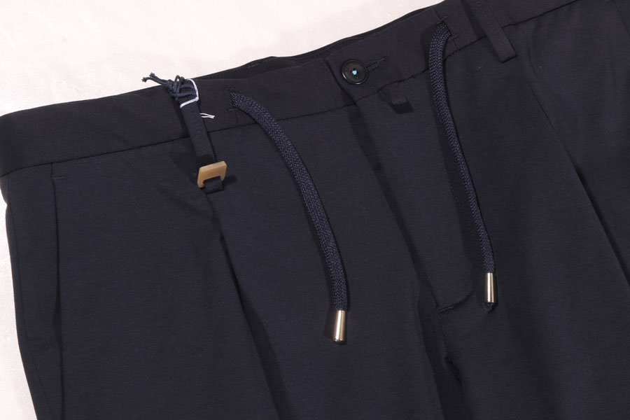 【54】 BARBATI バルバティ パンツ 123761 3XLサイズ相当 ネイビー 紺 コットン ズボン 大きいサイズ 並行輸入品 ラッピング無料 送料無料 A32274