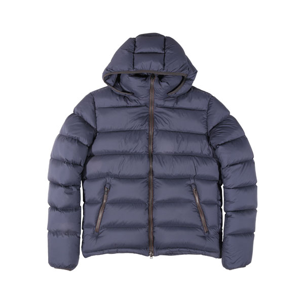Rakuten - 【お買い物マラソン 20%OFF】 【46】 HERNO ヘルノ ダウンジャケット PI0766U12403 ネイビー 紺 ポリエステル 並行輸入品 ラッピング無料 送料無料 32516-46