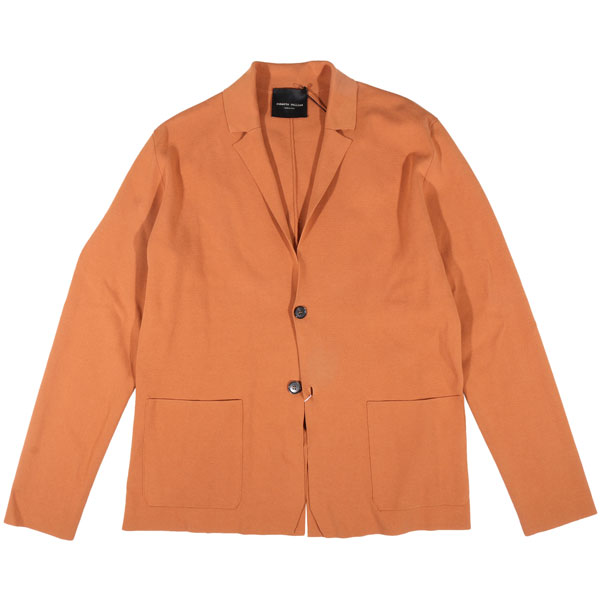 乐天商城 - 【50】 roberto collina ロベルトコリーナ ニットジャケット RL11011 ブラウン 茶 コットン 並行輸入品 ラッピング無料 送料無料 32617-50