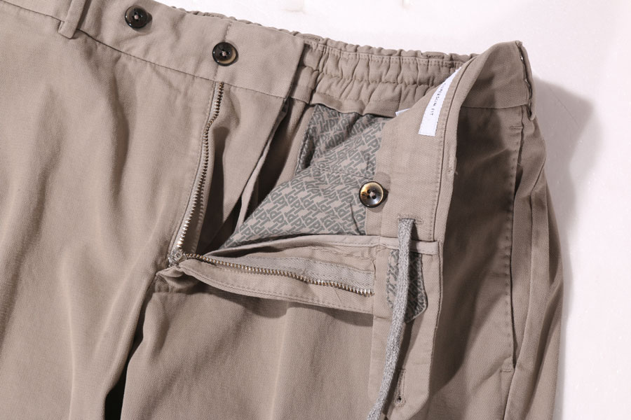 【50】 PT TORINO ピーティー・トリノ パンツ SUPER SLIM FIT XLサイズ相当 ベージュ コットン ズボン 並行輸入品 ラッピング無料 送料無料 A32814