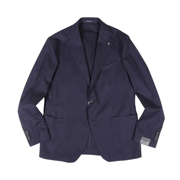 Rakuten - 【52】 TAGLIATORE タリアトーレ ジャケット 1SMC22K ネイビー 紺 ヴァージンウール サマーウール 並行輸入品 ラッピング無料 送料無料 33226-52