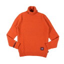 【M】 BOB ボブ タートルネックセーター ALI BRUCIATO 秋冬 オレンジ ウール カシミヤ混 ニット イタリア製 並行輸入品 ラッピング無料 送料無料 W33451