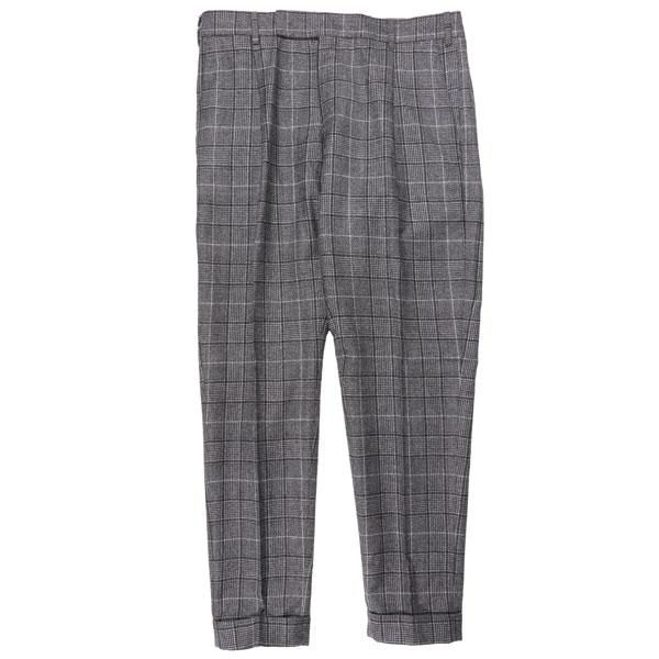 Rakuten - 【48】 PT TORINO ピーティー・トリノ パンツ REBEL FIT グレー 灰色 チェック ヴァージンウール ヴァージンウール100％ 並行輸入品 ラッピング無料 送料無料 33546-48