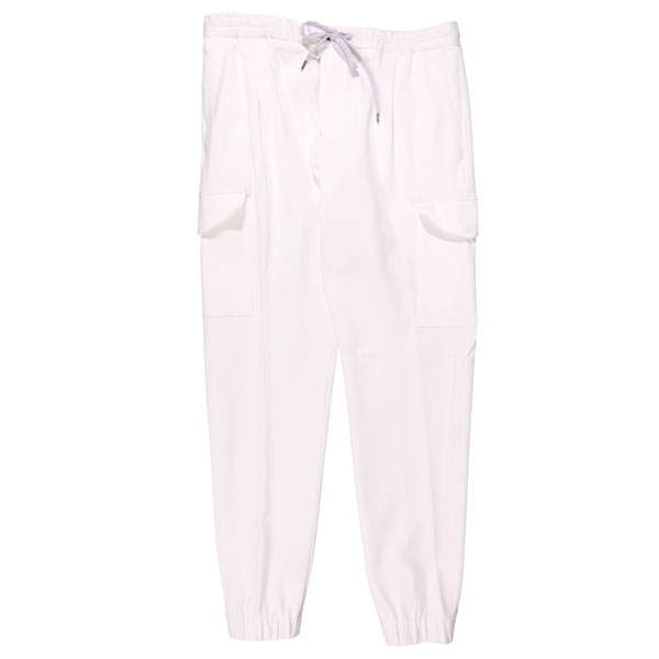 Rakuten - 【50】 PT TORINO ピーティー・トリノ パンツ STRECH ホワイト 白 レーヨン 並行輸入品 ラッピング無料 送料無料 33556-50