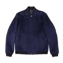【48】 ETRO エトロ ブルゾン 151 U1M22 291720 0030 Lサイズ相当 秋冬 ネイビー 紺 アルパカ アルパカ混 アウター トップス イタリア製 並行輸入品 ラッピング無料 送料無料 W33819