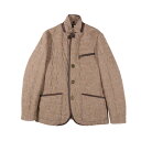 【M】 ETRO エトロ キルティングジャケット 171 U1S62 451050 10103 Lサイズ相当 秋冬 ブラウン 茶 ペイズリー ポリエステル アウター トップス イタリア製 並行輸入品 ラッピング無料 送料無料 W33820