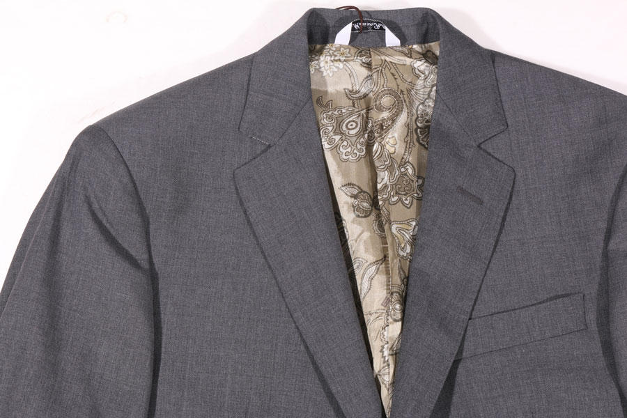 【48】 ETRO エトロ スーツ 131 U1A94 040600 00103 グレー 灰色 イタリア製 並行輸入品 ラッピング無料 送料無料 A33823