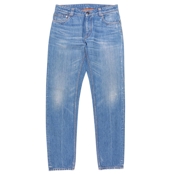 Rakuten - 【32】 ETRO エトロ ジーンズ 131 U1244 287750 20103 ブルー 青 コットン 並行輸入品 ラッピング無料 送料無料 33827-32