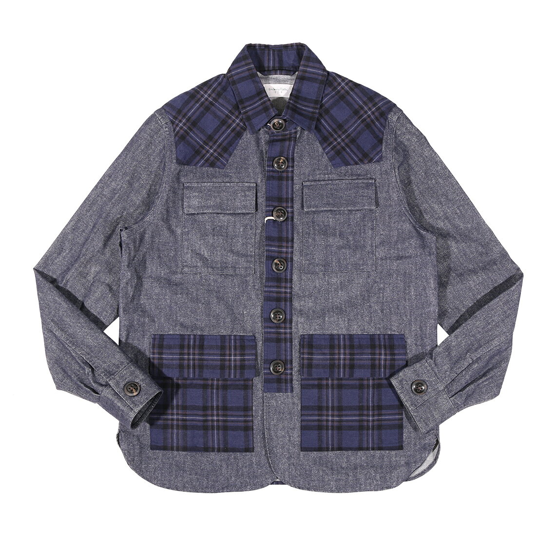 Rakuten - 【M】 TINTORIA MATTEI ティントリア マッティ ブルゾン A5190 ネイビー 紺 コットン 並行輸入品 ラッピング無料 送料無料 34797-m