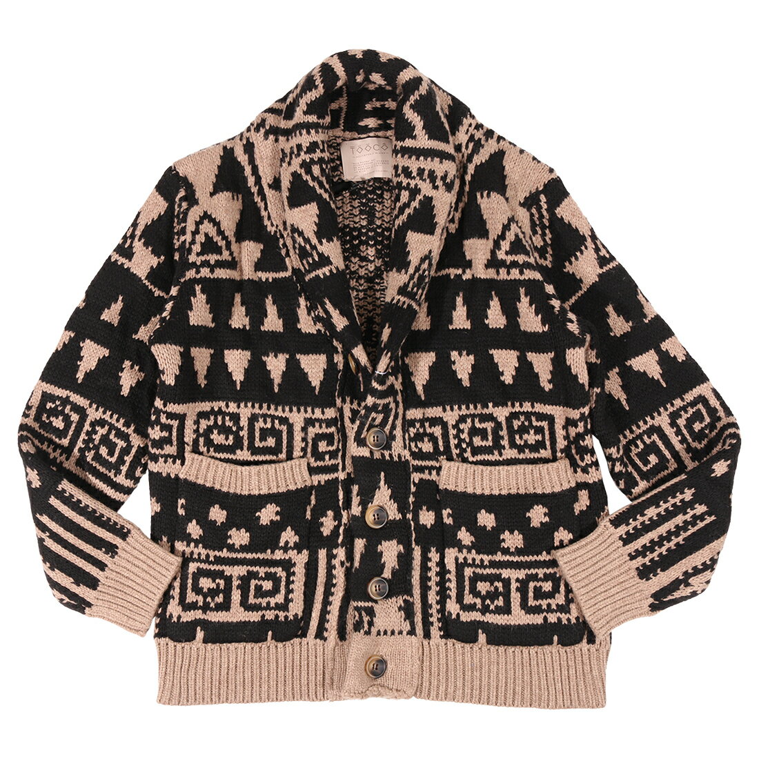 Rakuten - 【S】 TOOCO トーコ カーディガン ブラック 黒 カシミヤ カシミヤ混 並行輸入品 ラッピング無料 送料無料 34856-s