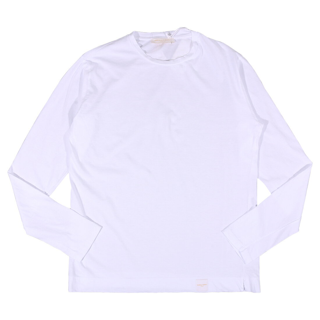 Rakuten - DANIELE FIESOLI ダニエレフィエゾーリ Uネック長袖Tシャツ DF0628 コットン 並行輸入品 ラッピング無料 送料無料 34875