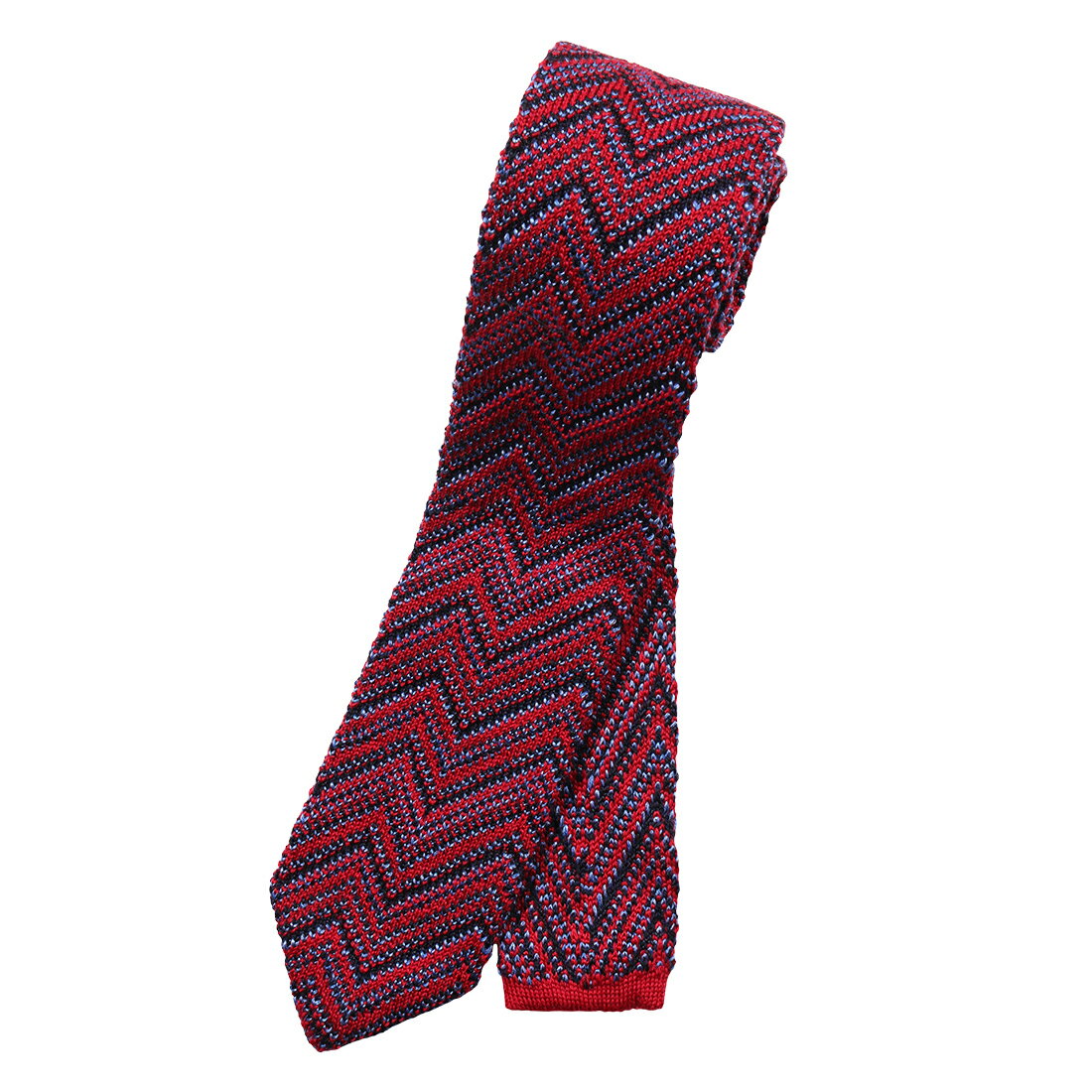 Rakuten - MISSONI ミッソーニ ネクタイ CR62WMU9089 レッド 赤 ウール シルク混 並行輸入品 ラッピング無料 送料無料 34887