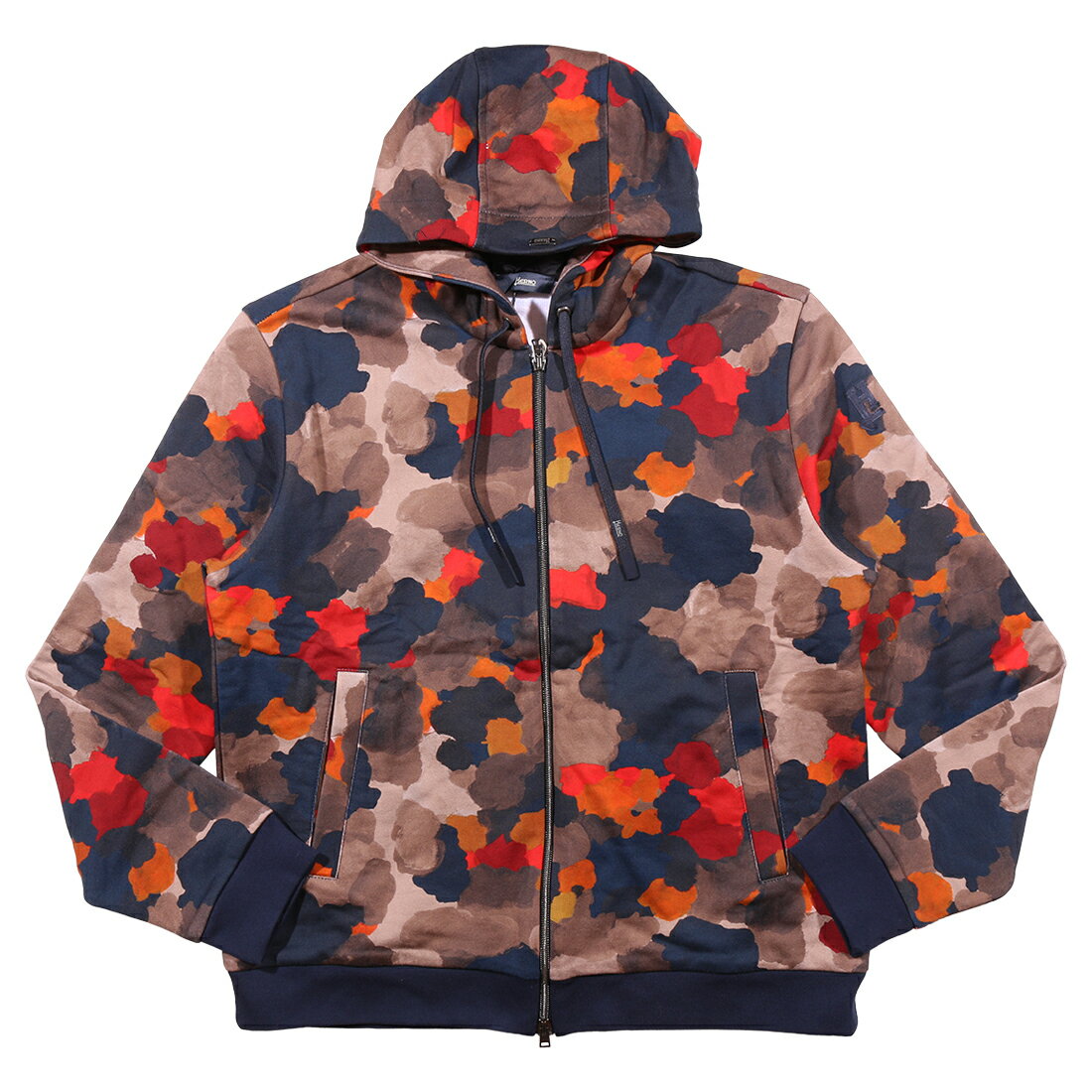 Rakuten - HERNO ヘルノ パーカ JC000031U-50055P 総柄 コットン 並行輸入品 ラッピング無料 送料無料 34909