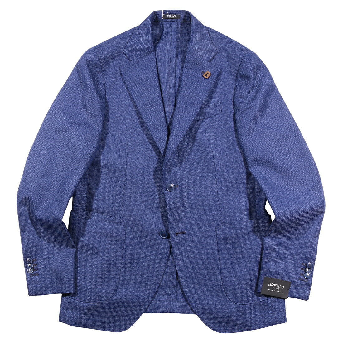 乐天商城 - 【48】 BRERAS ブレラス ジャケット VENEZIACG76 ネイビー 紺 ウール 並行輸入品 ラッピング無料 送料無料 34979-48