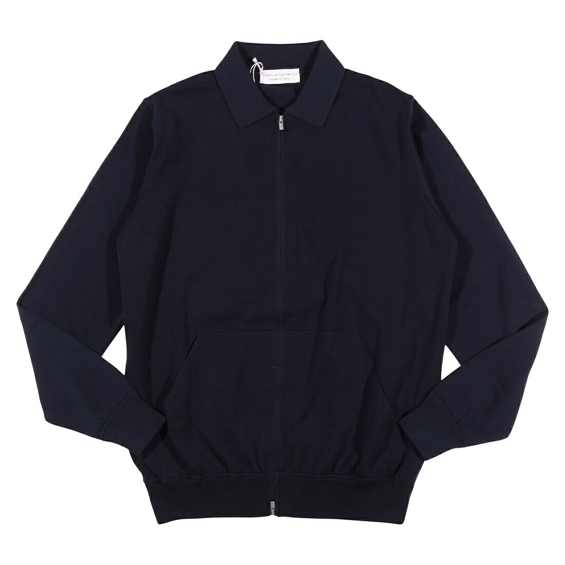 Rakuten - 【50】 FILIPPO DE LAURENTIIS フィリッポ デ ラウレンティス ブルゾン FZML 000001 ネイビー 紺 コットン 並行輸入品 ラッピング無料 送料無料 35034-50