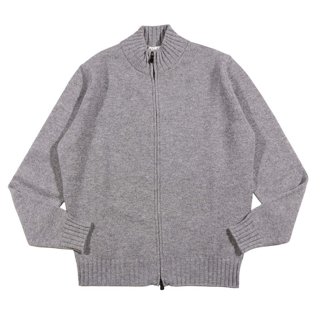 Rakuten - 【48】 FILIPPO DE LAURENTIIS フィリッポ デ ラウレンティス ブルゾン FZML 000001 グレー 灰色 メリノウール ウールカシミヤ 並行輸入品 ラッピング無料 送料無料 35035-48