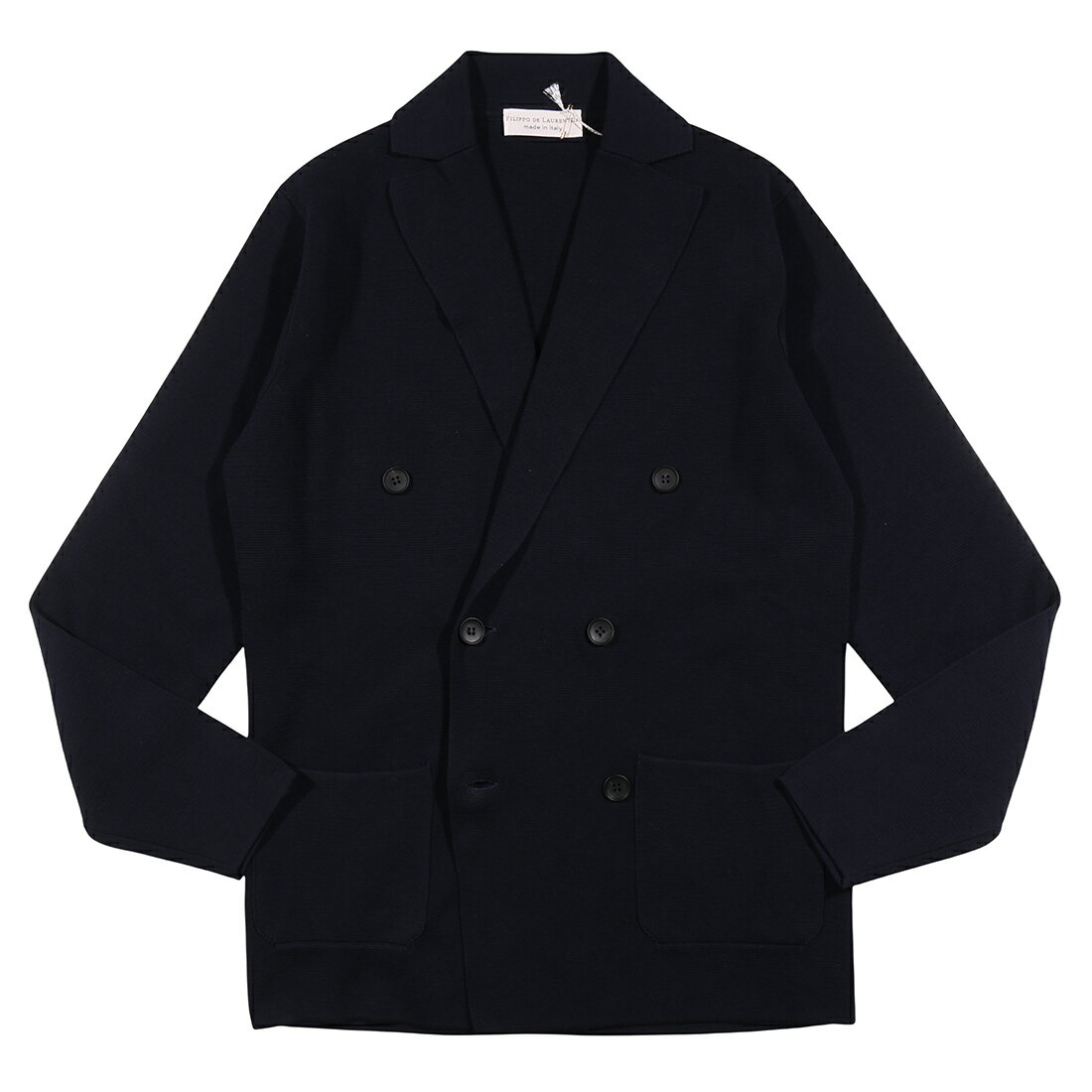 FILIPPO DE LAURENTIIS knit jacket RJMLDPT CR12M, cotton, parallel import, free gift wrapping, free shipping, 35053