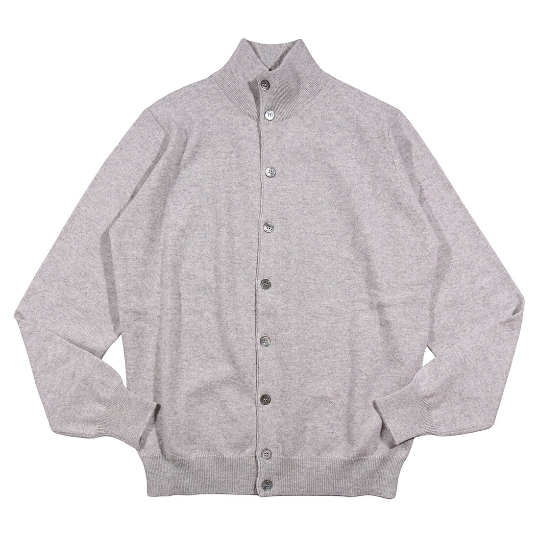 Rakuten - 【48】 FILIPPO DE LAURENTIIS フィリッポ デ ラウレンティス カーディガン BBML 000001 グレー 灰色 メリノウール ウールカシミヤ 並行輸入品 ラッピング無料 送料無料 35060-48