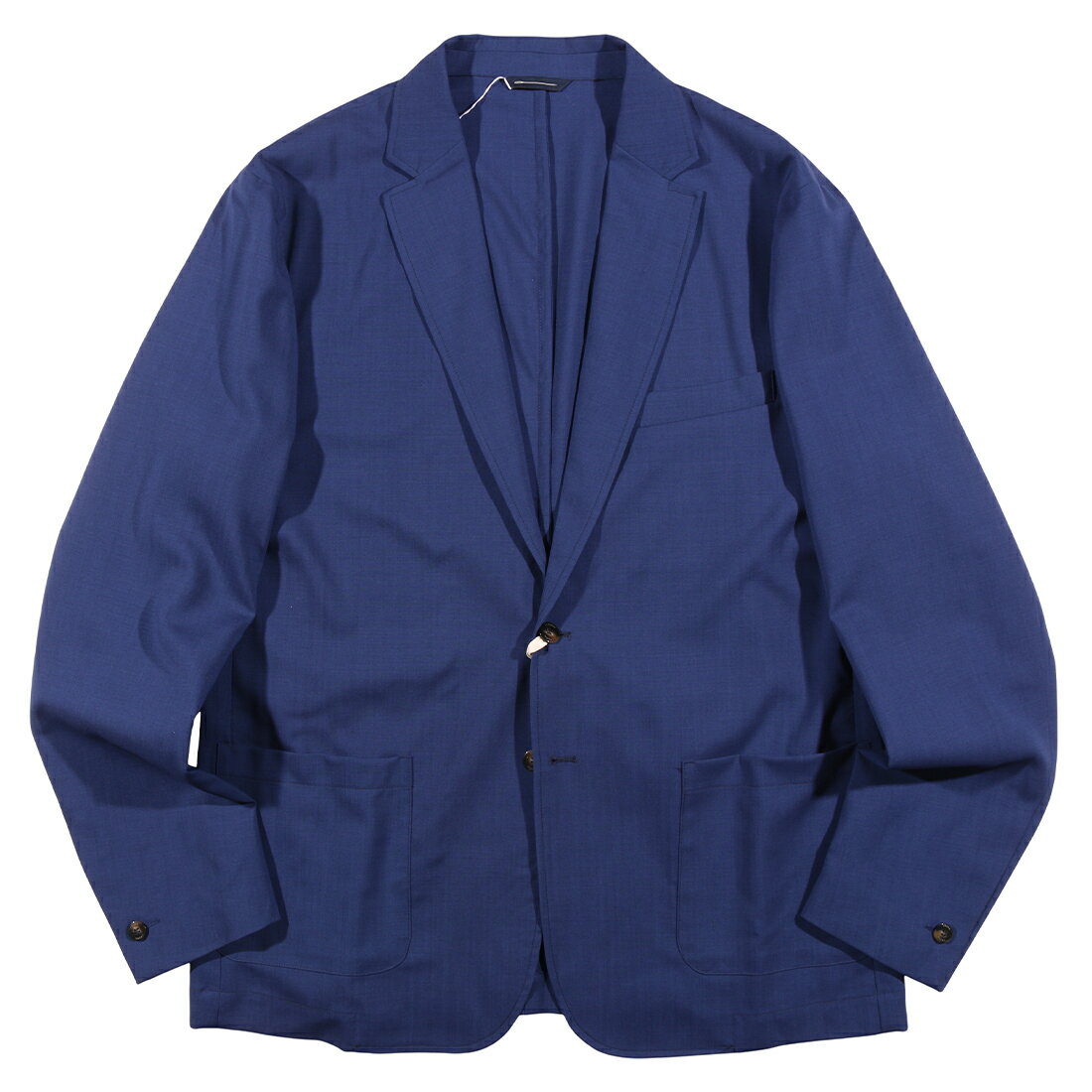 乐天商城 - 【50】 CRUNA クルーナ ジャケット S.SOHO.916 ブルー 青 ウール サマーウール 並行輸入品 ラッピング無料 送料無料 35150-50