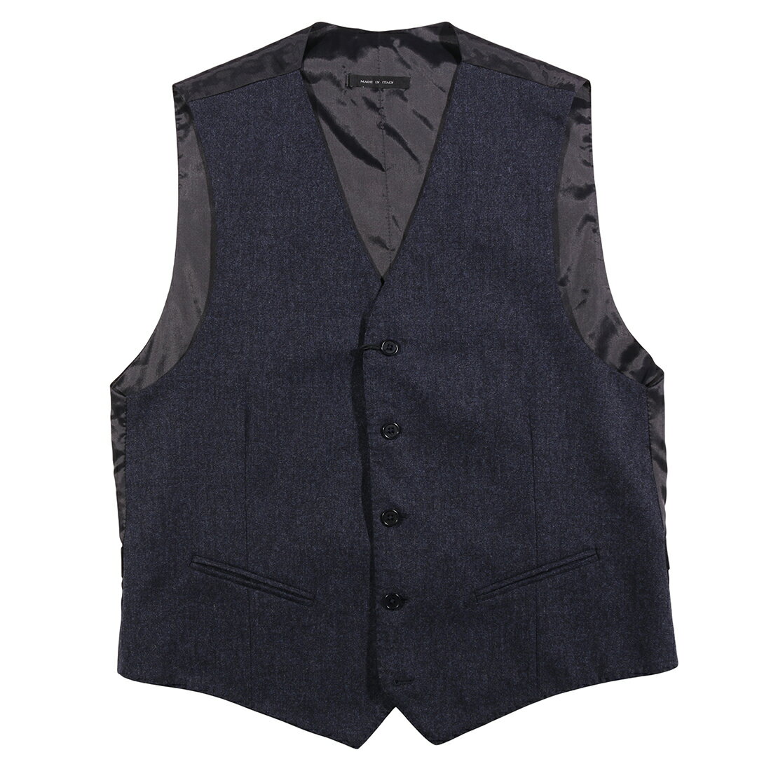 Rakuten - 【48】 CARRACCI カラッチ ジレ 5ZX26AU ネイビー 紺 ウール 並行輸入品 ラッピング無料 送料無料 35154-48