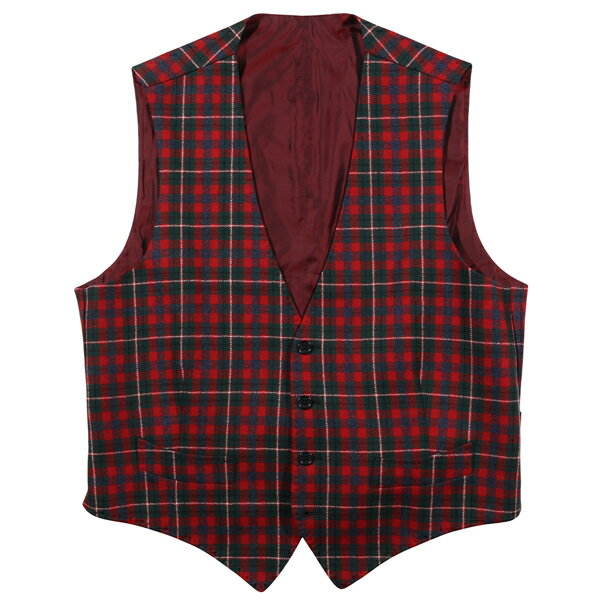 Rakuten - 【50】 LINEA UOMO リネア・ウォモ ジレ 2350/09 レッド 赤 ウール ウールカシミヤ 並行輸入品 ラッピング無料 送料無料 35083-50
