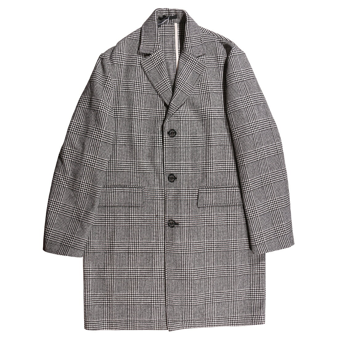 Rakuten - 【54】 BROOKSFIELD ブルックスフィールド コート 207K.A007 ブラック 黒 グレンチェック ウール 並行輸入品 ラッピング無料 送料無料 35187-54