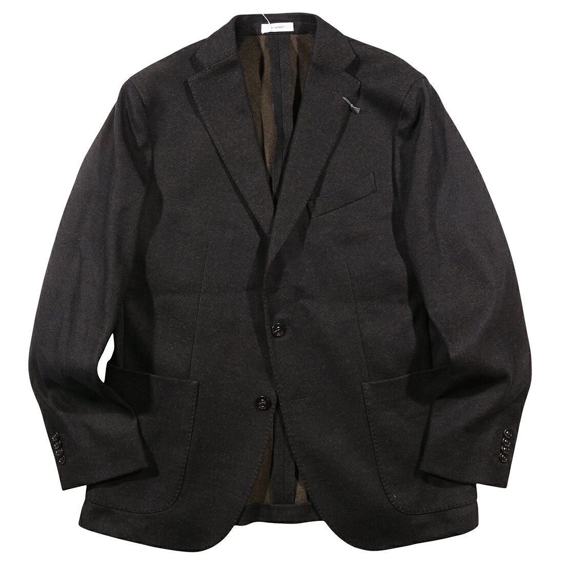 Rakuten - 【50】 BOGLIOLI ボリオリ ジャケット N2902E ブラック 黒 コットン カシミヤ混 並行輸入品 ラッピング無料 送料無料 35235-50