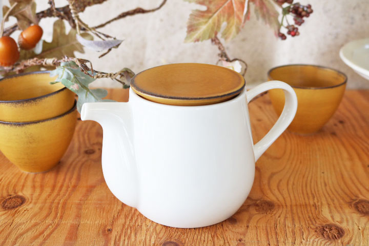 COTTOコット ポット ティーポット 茶こし網付き ※カップは別売　急須 美濃焼 キッ...